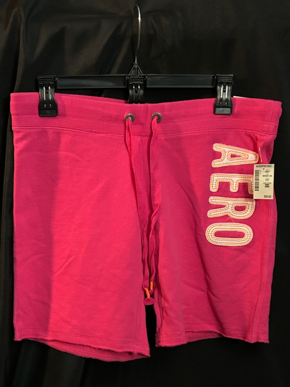 Aeropostale Women’s Hot Pink Logo Lounge Shorts MD NWT